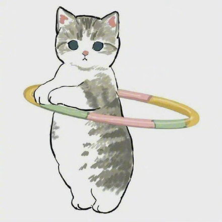 日本动漫男孩抱着小宠物线描图片免费下载