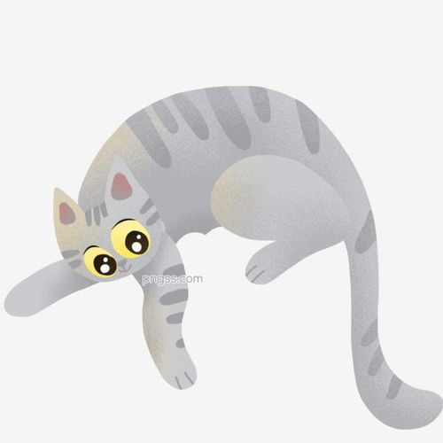卡通猫爪印宠物图标高清素材