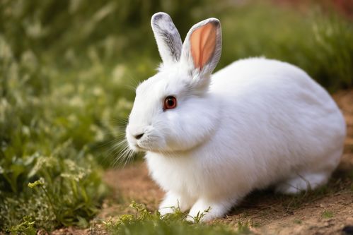 荷兰兔,属宠物兔,头圆和扁,是小型兔之一